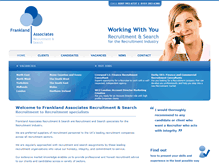 Tablet Screenshot of franklandassociates.com